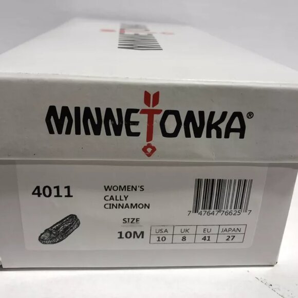 Minnetonka Women’s Cally Brown Slip On Moccasin Slipper Size 10 M - Picture 6 of 6